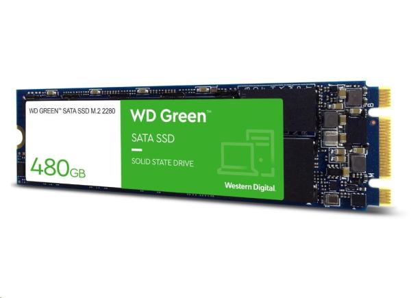 WD GREEN SSD WDS480G3G0B 480GB M.2,  (R:540,  W:465MB/ s)2