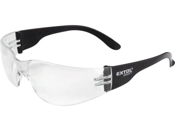 EXTOL CRAFT 97321 brýle ochranné,  čiré,  s UV filtrem