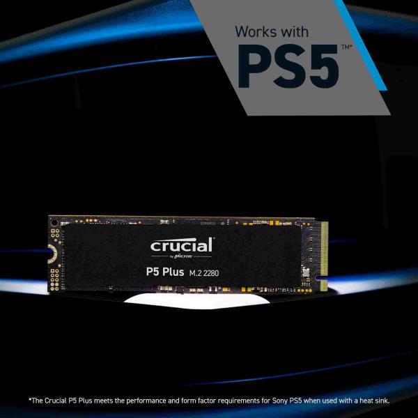 Crucial SSD P5 Plus 1TB, M.2 (2280), NVMe2