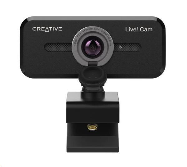 Creative LIVE! CAM SYNC 1080P V2, webová kamera, širokouhlá obrazovka Full HD, USB, 2 x mikrofón3