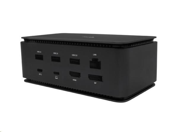 iTec USB4 Kovová dokovacia stanica Dual 4K HDMI DP s Power Delivery 80 W + Univ.Nabíjanie. 112W7