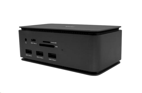 iTec USB4 Kovová dokovacia stanica Dual 4K HDMI DP s Power Delivery 80 W + Univ.Nabíjanie. 112W2