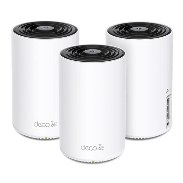 TP-Link Deco XE75(3-pack) WiFi6E Mesh (AXE5400,  2, 4GHz/ 5GHz/ 6GHz, 3xGbELAN/ WAN)3