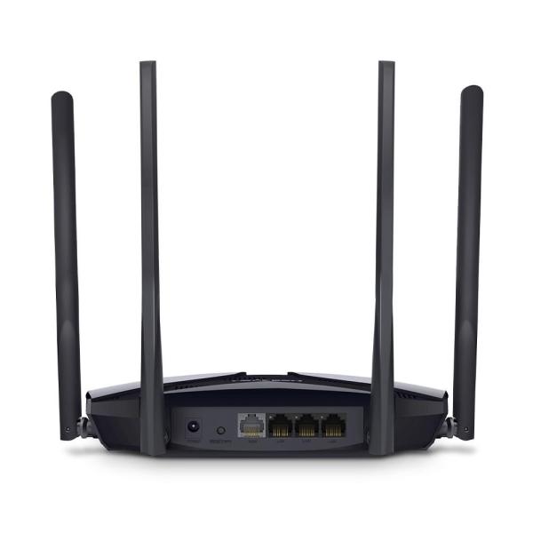 MERCUSYS MR80X WiFi6 router (AX3000, 2, 4GHz/ 5GHz,  3xGbELAN, 1xGbEWAN)3