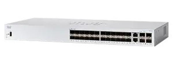 Cisco switch CBS350-24S-4G-EU (24xSFP, 4xGbE/ SFP combo, fanless) - REFRESH