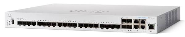 Cisco switch CBS350-24XS-UK (20xSFP+, 4x10GbE/ SFP+ combo) - REFRESH