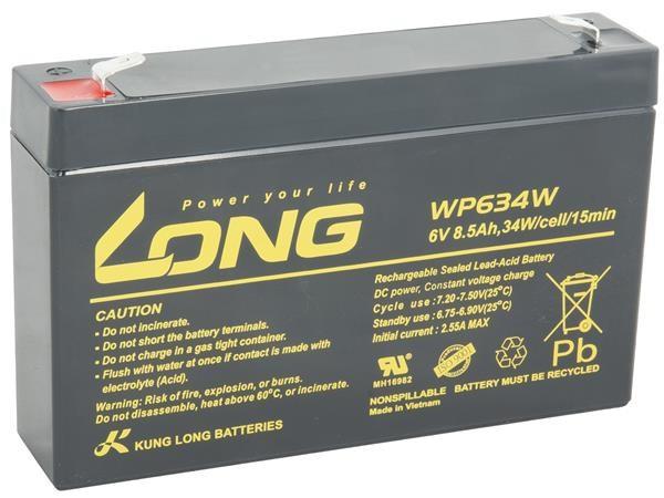 AVACOM batéria LONG 6V 8, 5Ah F2 HighRate (WP634W)