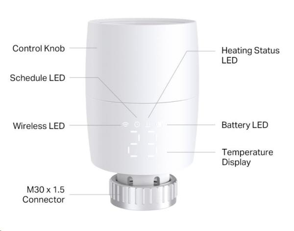 tp-link Tapo KE100, Inteligentný termostatický radiátorový ventil Kasa0