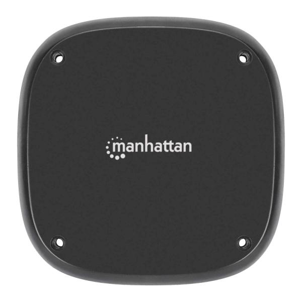 MANHATTAN bezdrátová nabíječka Under-Desk Fast Wireless Charger – 10 W,  černá6