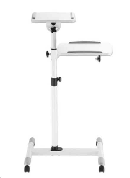 MANHATTAN vozík pro projektor/ laptop,  šedo-bílá3