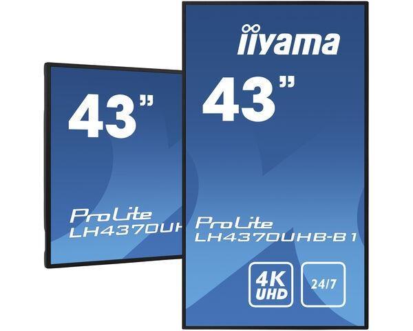 iiyama ProLite LH4370UHB-B1,  4K,  Android