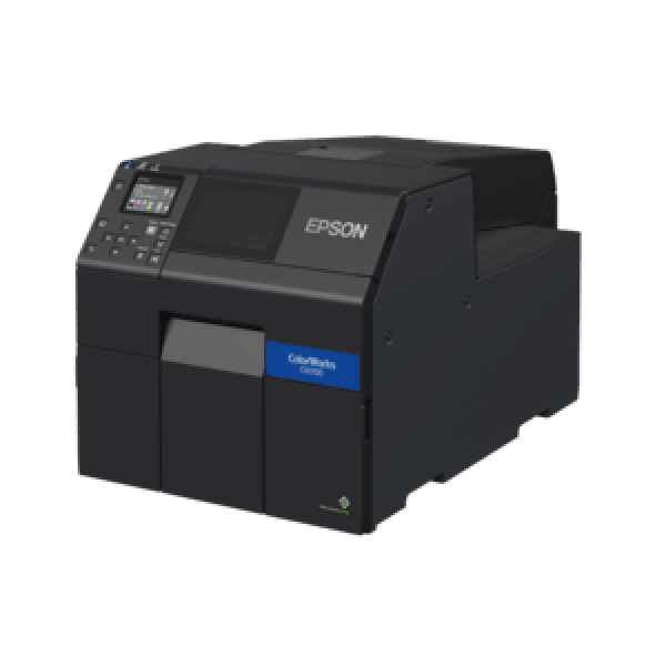 Epson ColorWorks CW-C6000Pe (mk),  peeler,  disp.,  USB,  Ethernet,  black