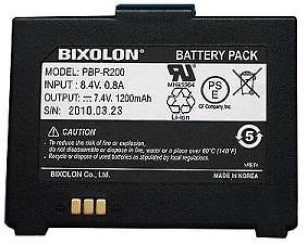 Bixolon spare battery,  internal contacts