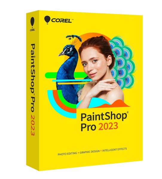 PaintShop Pro 2023 Mini Box - Windows EN/ DE/ FR/ NL/ IT/ ES