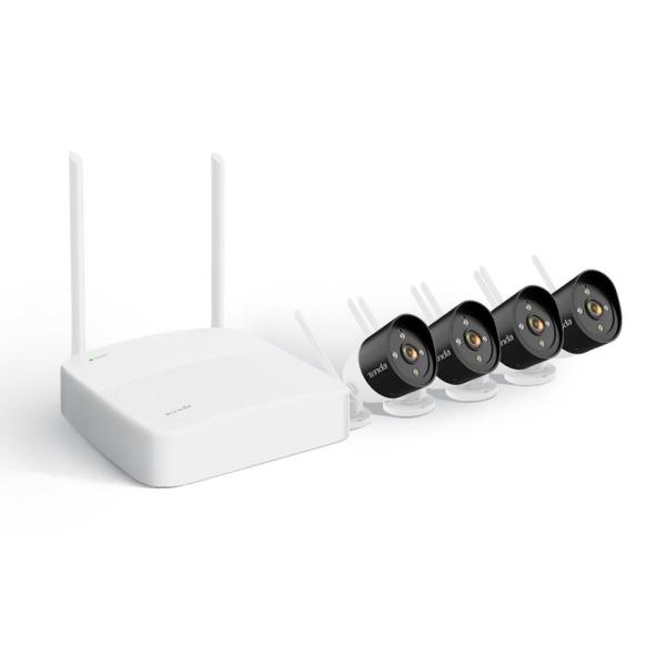 Tenda K4W-3TC - kamerový WiFi set,  4x IP 2K kamera,  NVR rekordér,  zvuk,  noční vidění1