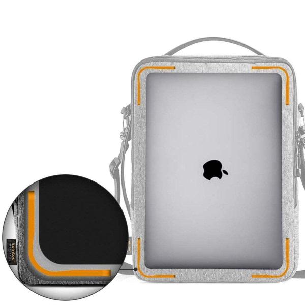 tomtoc Urban Shoulderbag – 14" MacBook Pro (2021),  šedá2