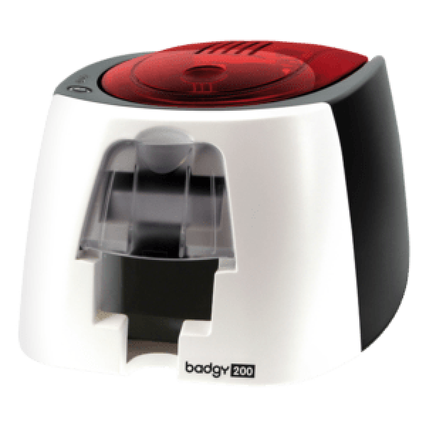 Evolis Badgy200, single sided, 12 dots/ mm (300 dpi), USB