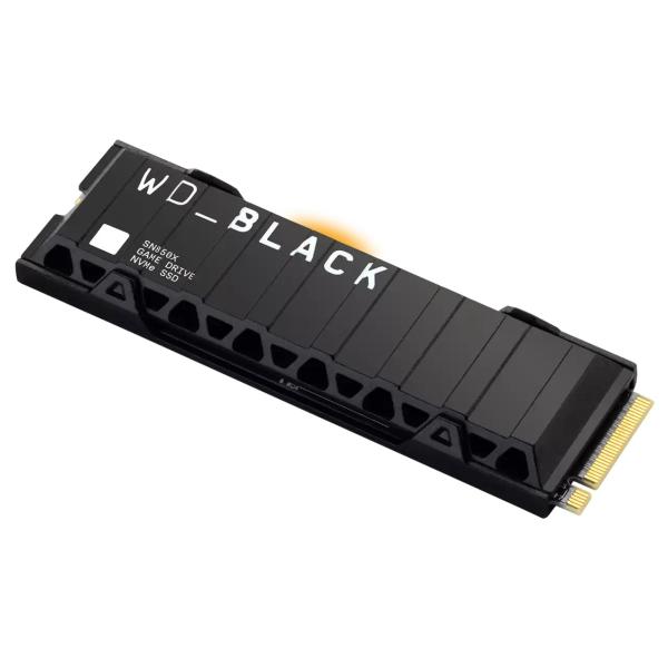 WD BLACK SSD NVMe 1TB PCIe SN850X, Gen4 ,  (R:7300,  W:6300MB/ s)+Chladič1