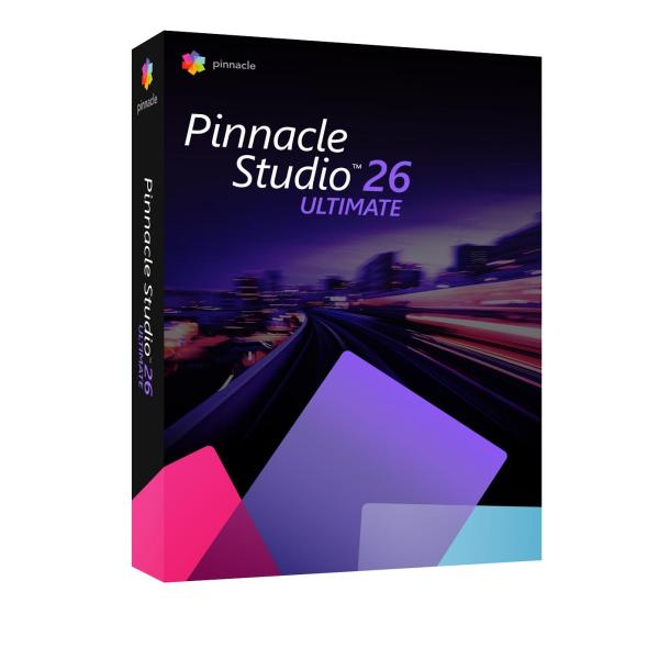 Pinnacle Studio 26 Ultimate ML EU - Windows,  EN/ CZ/ DA/ DE/ ES/ FI/ FR/ IT/ NL/ PL/ SV - ESD