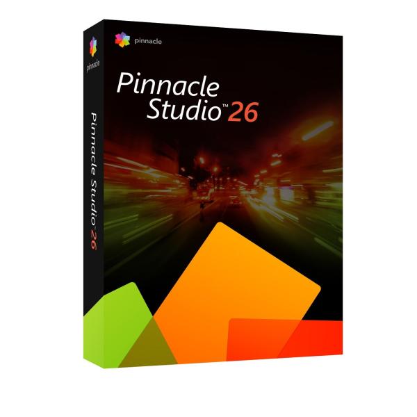 Pinnacle Studio 26 Standard ML EU - Windows,  EN/ CZ/ DA/ DE/ ES/ FI/ FR/ IT/ NL/ PL/ SV - ESD