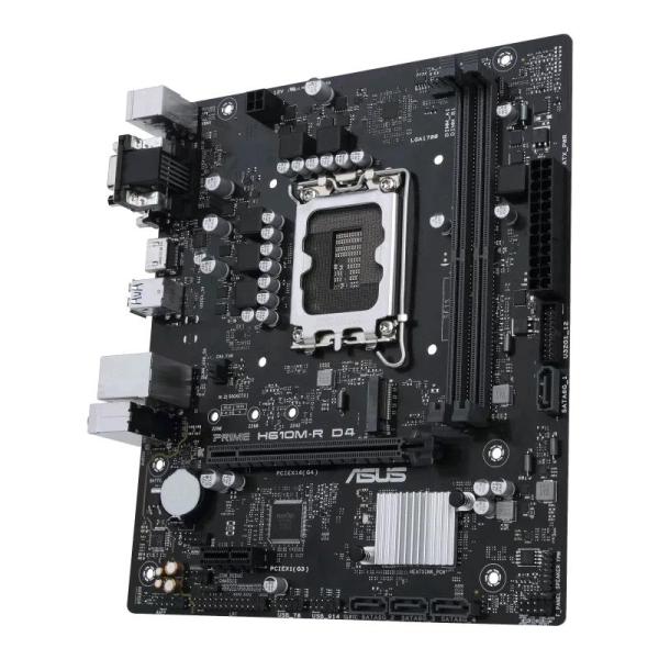 ASUS MB Sc LGA1700 PRIME H610M-R D4-SI,  Intel H610,  2xDDR4,  1xHDMI,  1xDVI,  1xVGA,  mATX2