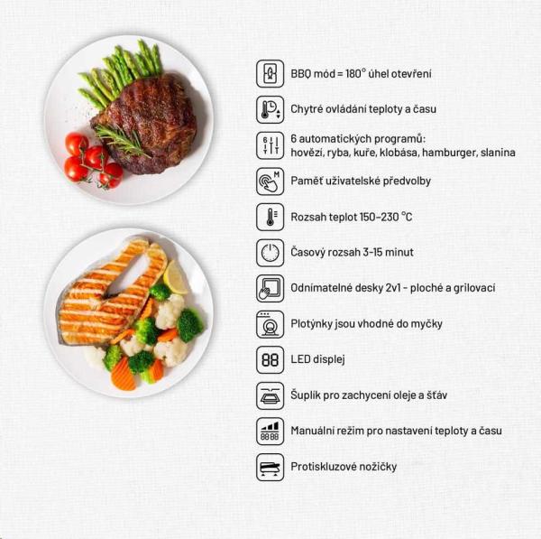 Lauben Contact Grill Deluxe 2000ST5