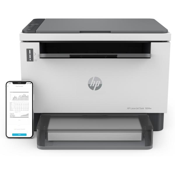 HP LaserJet Tank 1604w (A4,  22 ppm,  USB,  Wi-Fi,  PRINT/ SCAN/ COPY)3