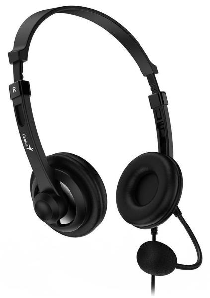 GENIUS sluchátka HS-230U/  USB/  černá2