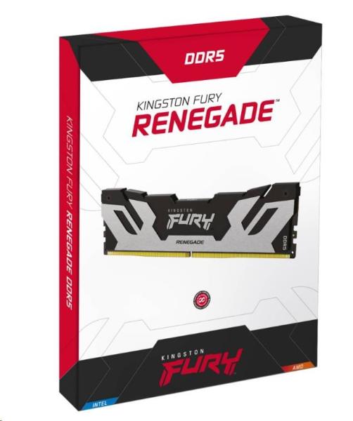 KINGSTON DIMM DDR5 16GB 6400MT/ s CL32 FURY Renegade Stříbrná2