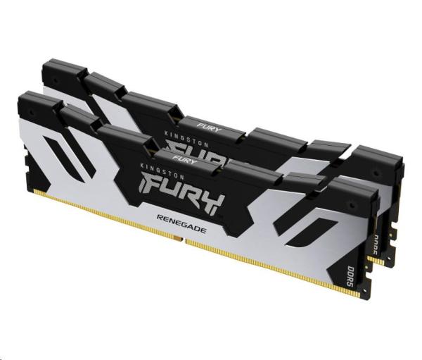 Kingston FURY Renegade/ DDR5/ 32GB/ 6400MHz/ CL32/ 2x16GB/ Black/ Silv