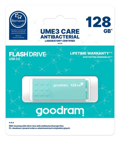 GOODRAM Flash Disk 128GB UME3 CARE,  USB 3.04
