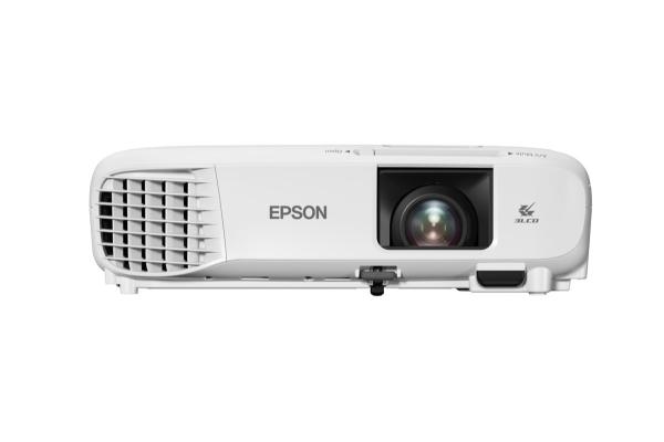 BAZAR - EPSON projektor EB-W49,  1280x800,  3800ANSI,  16000:1,  VGA,  HDMI,  USB 3-in-1,  LAN,  WiFi optional, - Poškozený obal