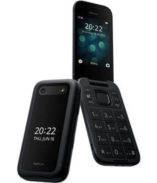 Nokia 2660 Flip,  Dual SIM,  čierna