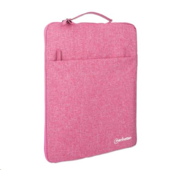 MANHATTAN Seattle Notebook Sleeve 15.6", vodotesný, ružový1