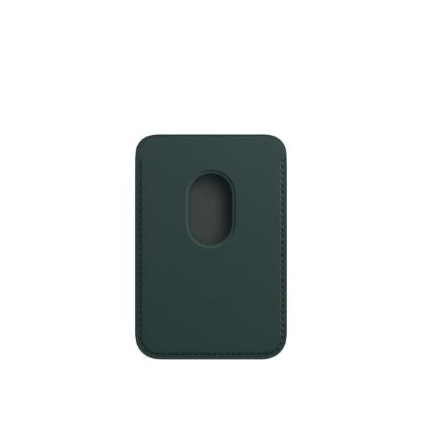 APPLE iPhone kožená peněženka s MagSafe - Forest Green0