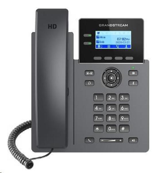 Grandstream GRP2602G SIP telefon [4 SIP účty,  2 linky,  EHS,  GDMS]