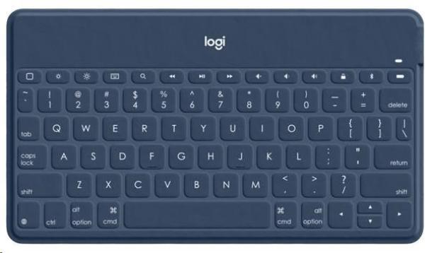 Logitech® Keys-To-Go - CLASSIC BLUE - US - BT - N/A - INTNL - APPLE