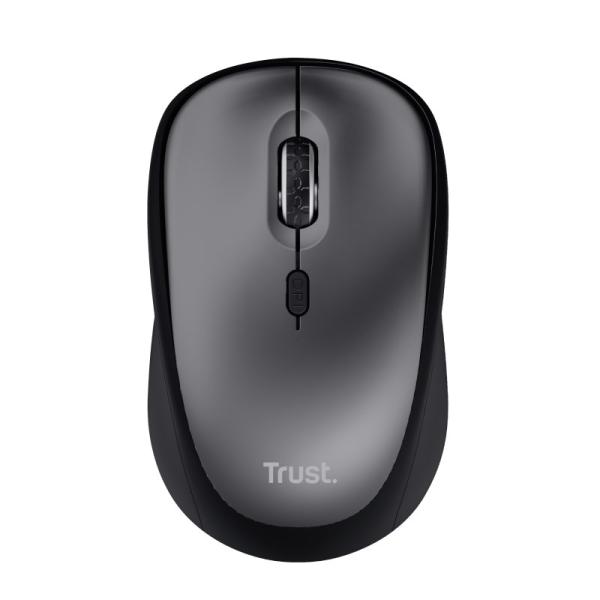 TRUST myš Yvi+ Wireless Mouse Eco Black, černá1