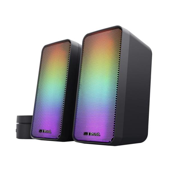 TRUST reproduktor GXT 611 Wezz Illuminated Speaker Set,  RGB0