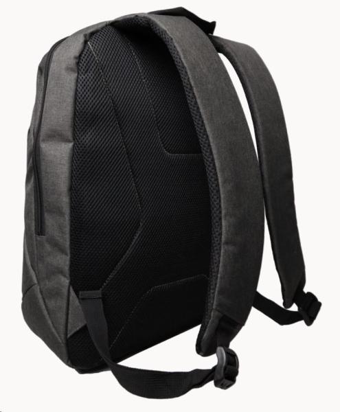 Acer urban backpack, grey & green, 15.65