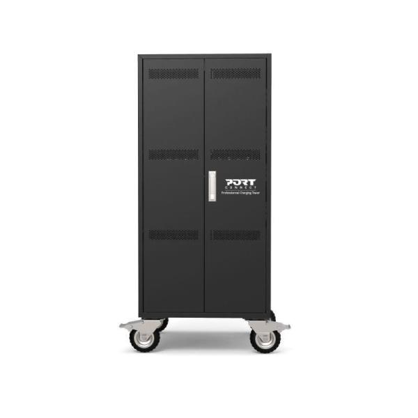 PORT nabíjecí skříňka pro 30 notebooků + 1 Rack U19",  černá1