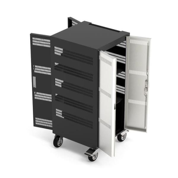 PORT nabíjecí skříňka pro 30 notebooků + 1 Rack U19",  černá9