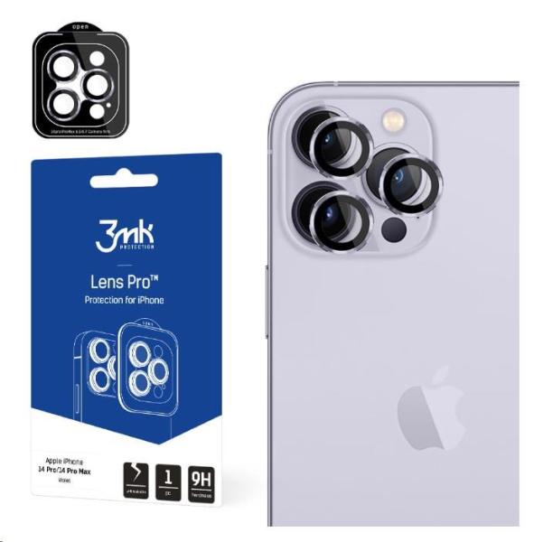 3mk ochrana kamery Lens Protection Pro pro Apple iPhone 14 Pro /  iPhone 14 Pro Max,  fialová