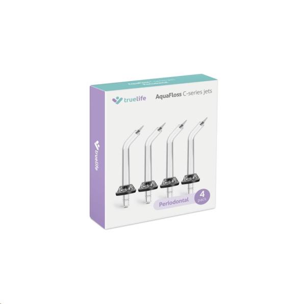 TrueLife AquaFloss C-series jets Periodontal 4 pack0