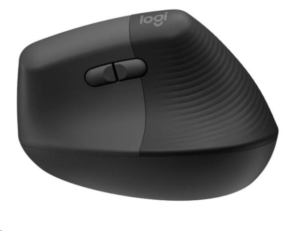 Logitech Lift Vertical Ergonomic Mouse,  graphite/ black1