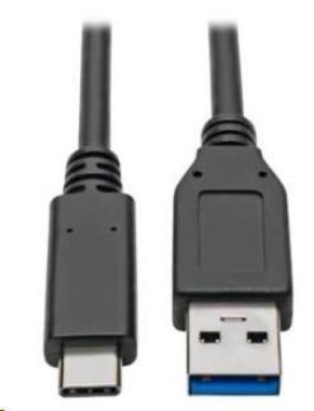 PremiumCord kabel USB-C - USB 3.0 A (USB 3.2 generation 2,  3A,  10Gbit/ s) 0.15m