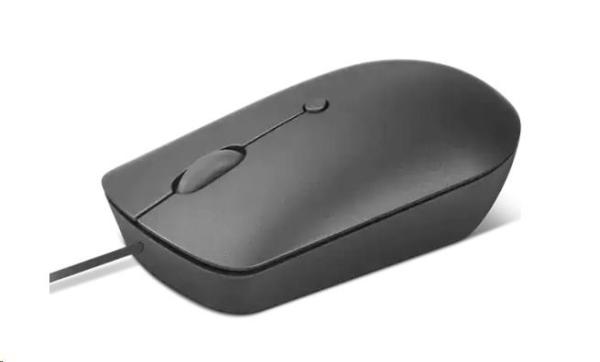 Lenovo 540 USB-C Wired Compact Mouse  (Storm Grey)2