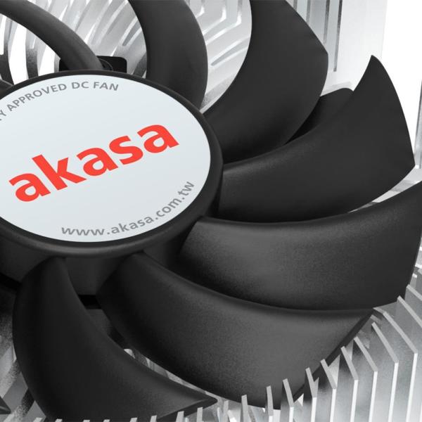 AKASA chladič CPU Extra Secure Ultra-Low Profile Aluminium Intel LGA1700 Thin Mini-ITX Cooler3