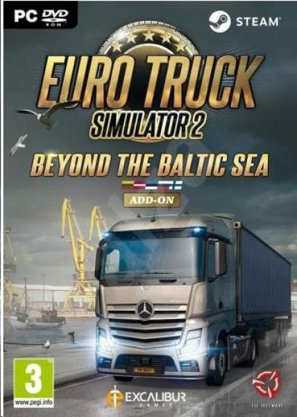 PC hra Euro Truck Simulator 2: Pobaltí