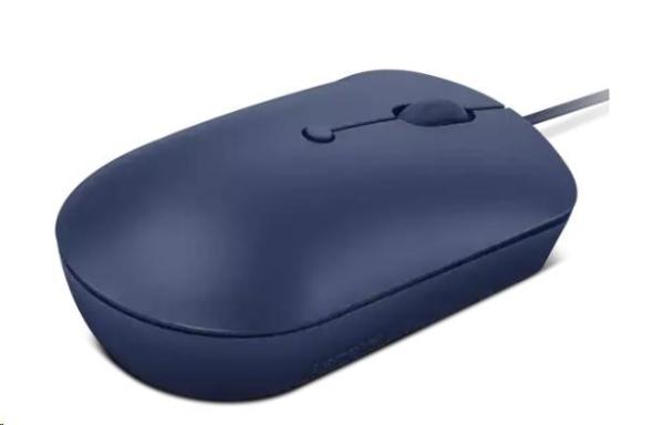 Lenovo 540 USB-C Wired Compact Mouse (Abyss Blue)1